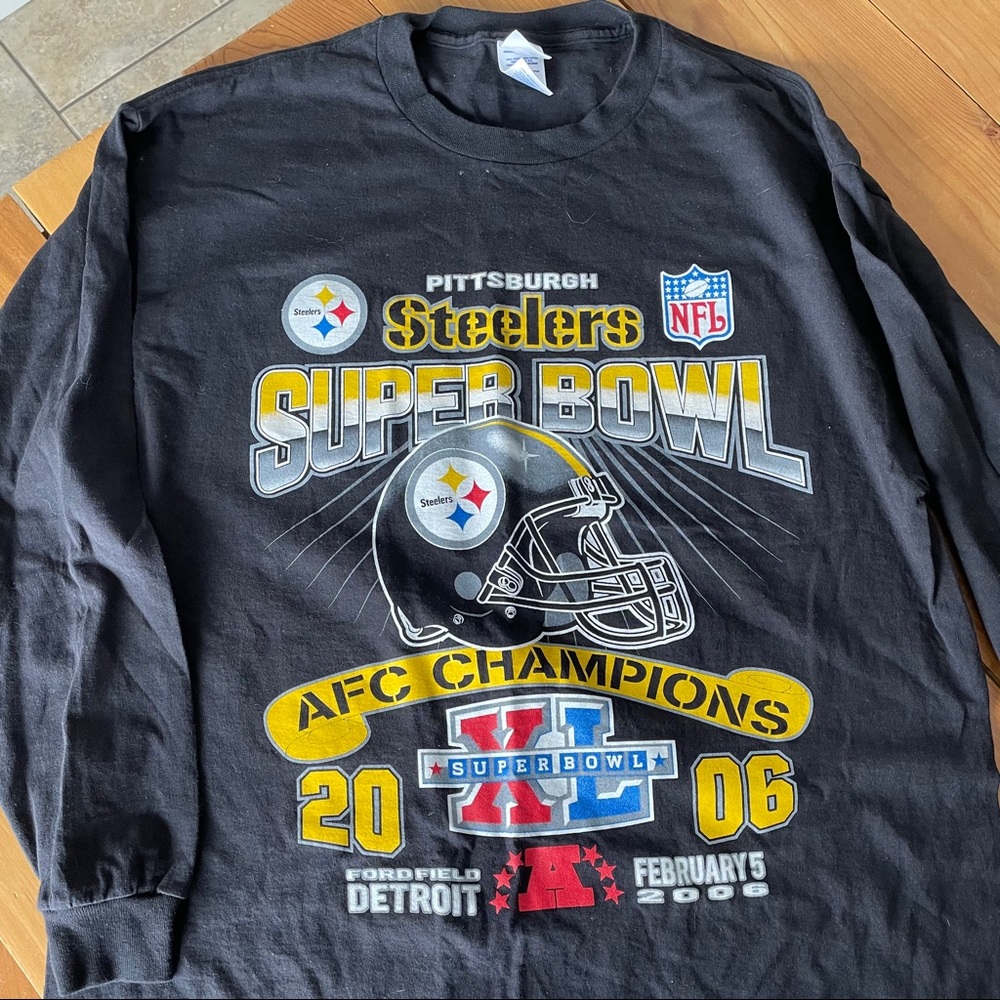 2006 Pittsburgh Steelers Super Bowl Long Sleeve